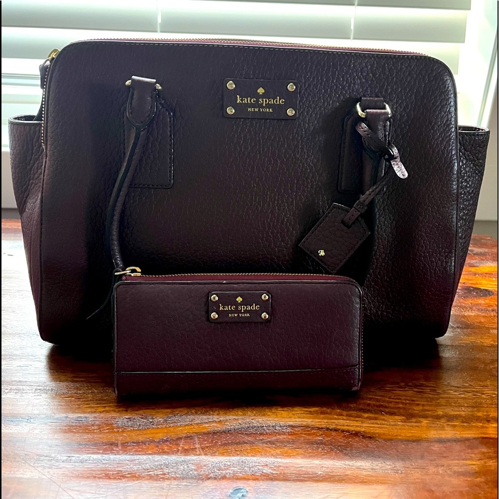 Kate spade Bay Street Lydia and nisha tote set